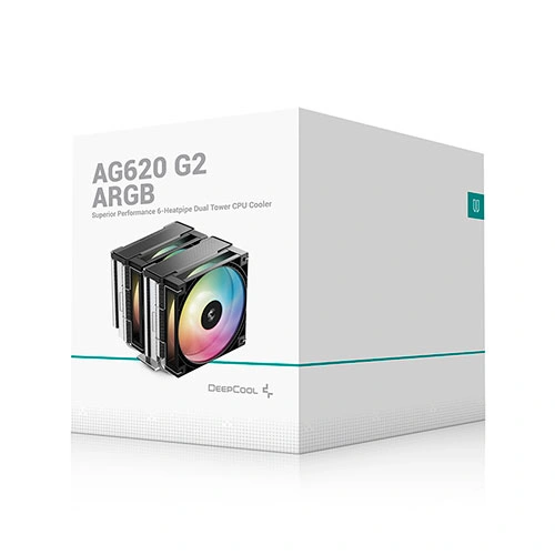 DeepCool AG620 G2 ARGB Dual Tower 120mm CPU Air Cooler